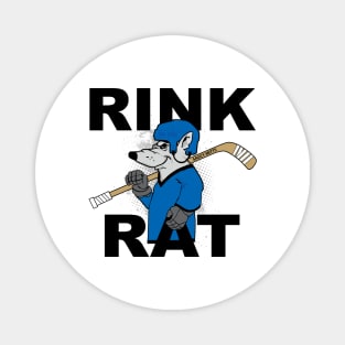 Rink Rat Hockey Magnet